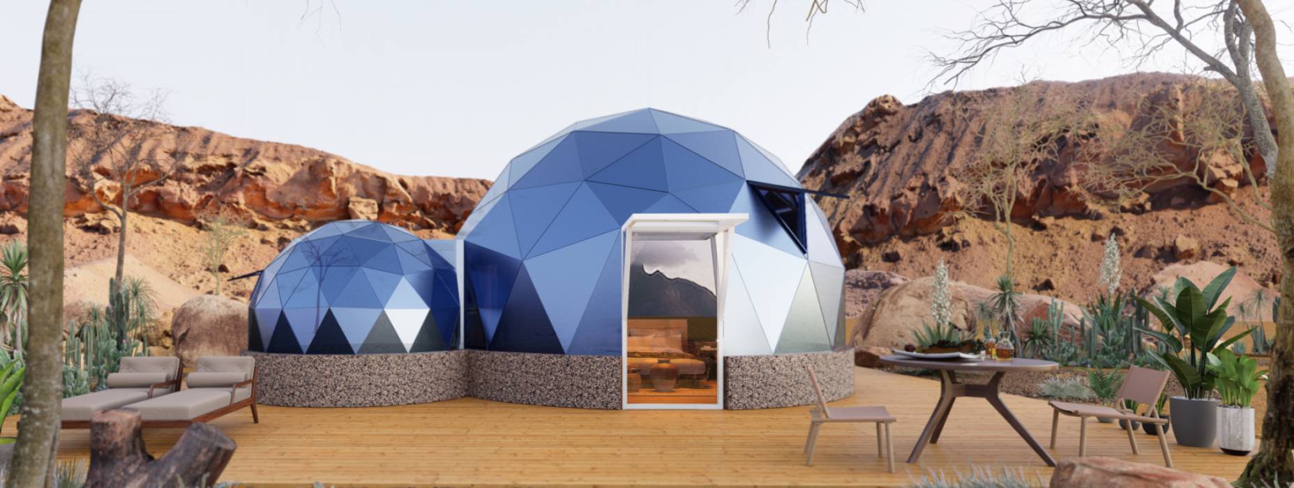 连南球形智能光伏玻璃星空房